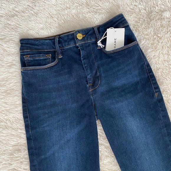 Frame Denim Jeans Nwt Frame Le One Skinny Kodak High Rise Jeans Sz
